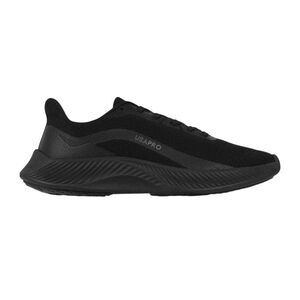 USA Pro Womens/Ladies Logo Low Cut Sneakers / Black